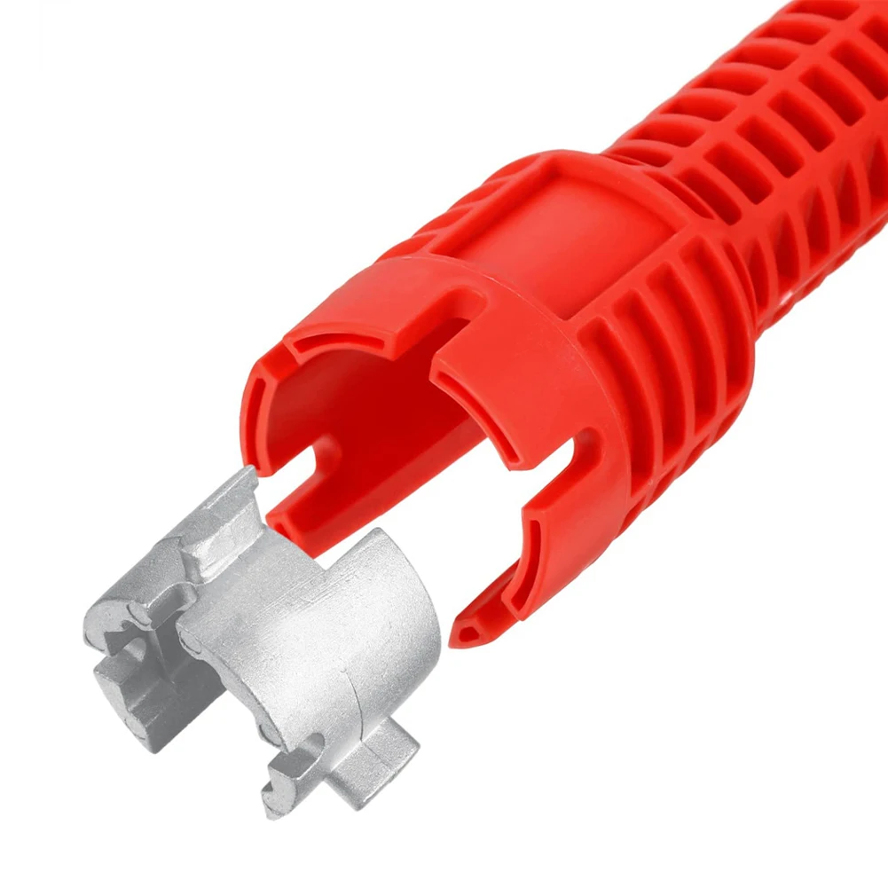Llave multifunción 5 en 1 para fontanería, herramienta multifunción para fregadero, inglesa