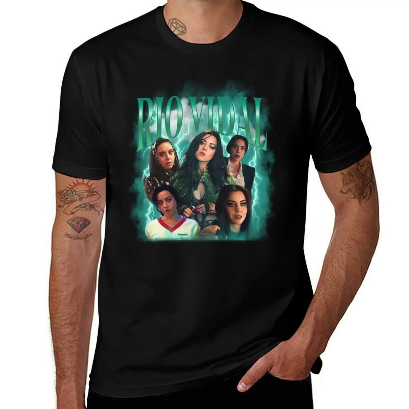Футболка Rio Bootleg Vidal, повседневная футболка из мягкого хлопка с короткими рукавами
