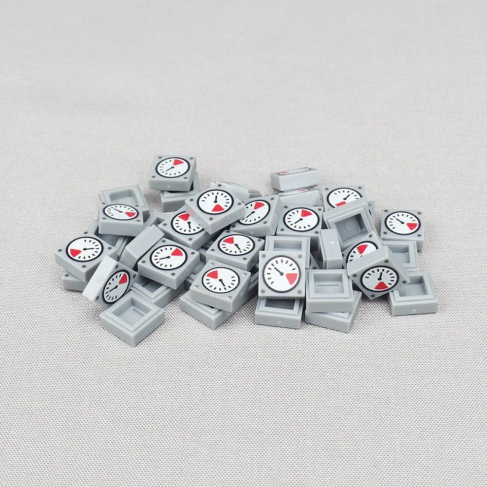 MOC 10 Piezas de Bloques de Construcción, Cabeza de Tornillo 3070, Patrón de Instrumento, Bloques de Construcción de Vehículos, Coche, Máquina, Accesorios Compatibles, Regalos