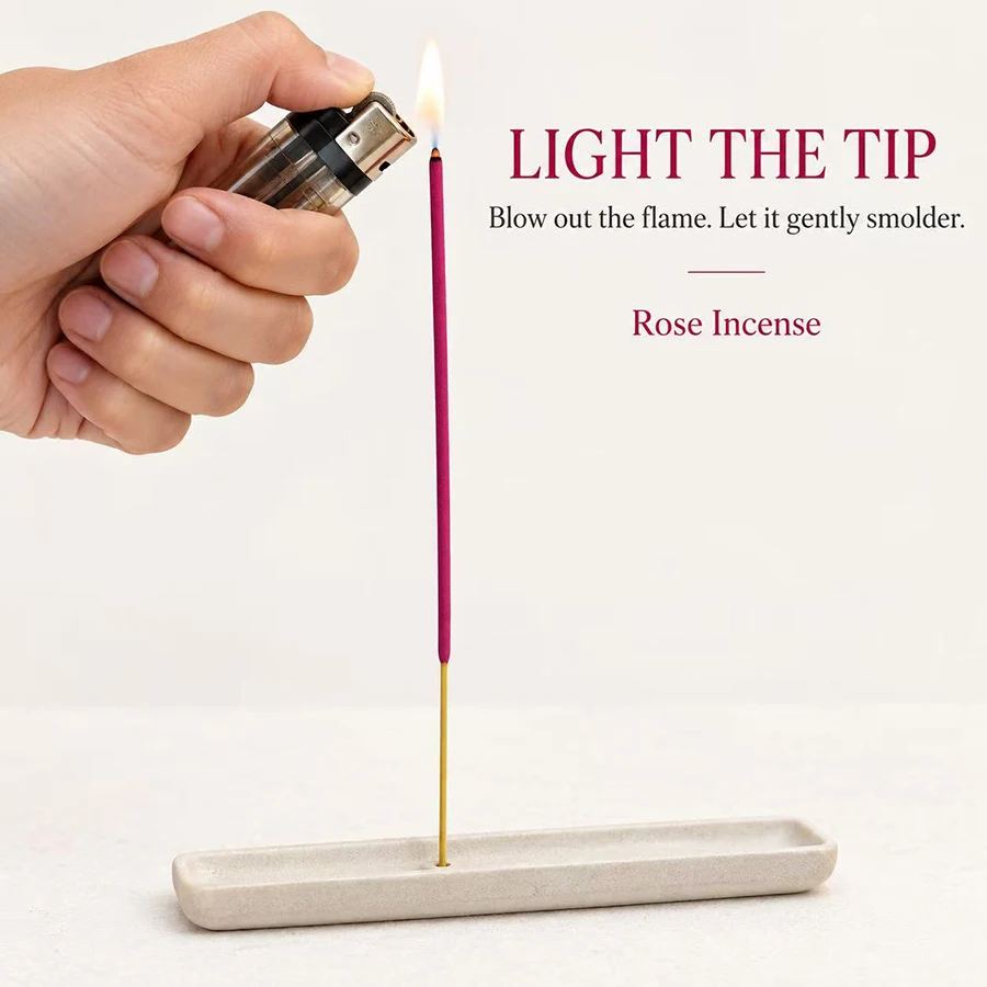 Rose aromatherapy sticks are suitable for use on Christmas, Thanksgiving, and Halloween, adding a festive atmosphere