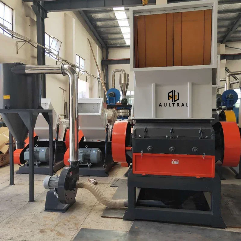 DutyHeavy- Pipe Profiles Plates Plastic Shredder Wire Cable Crushing Machine Plastic Crusher