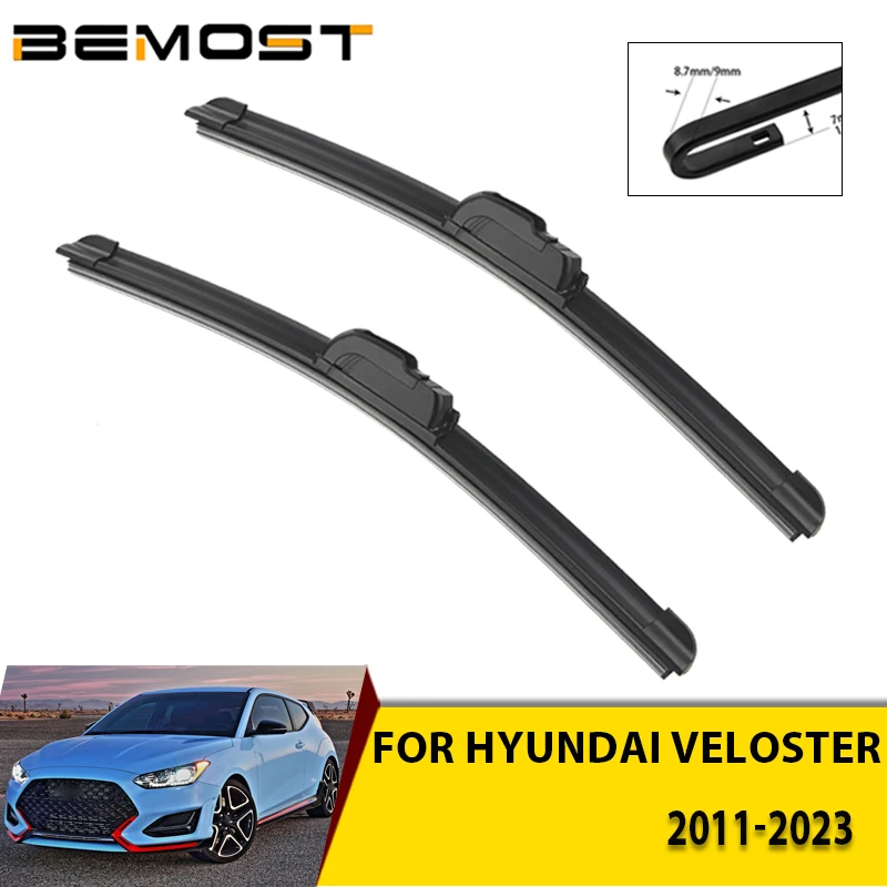 

Щетки стеклоочистителя автомобиля для Hyundai Veloster 2011-2023, лобовое стекло, щетки переднего окна 26 "+ 18" автомобильные аксессуары