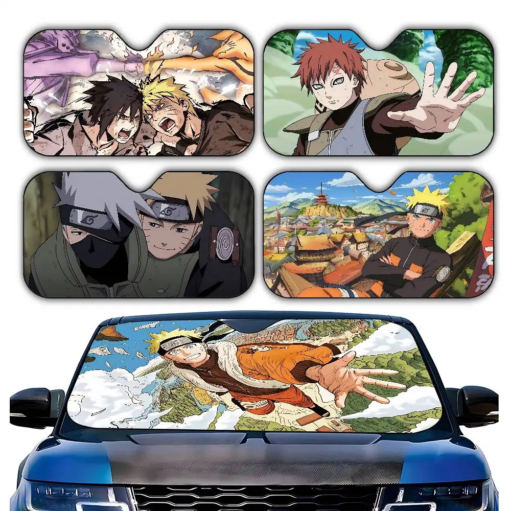 Anime N-naruto-S Cool Stylish And Trendy Windshield Sunshade, Car Windshield Cover, Car Sunshade Curtain, Car Sun Protection