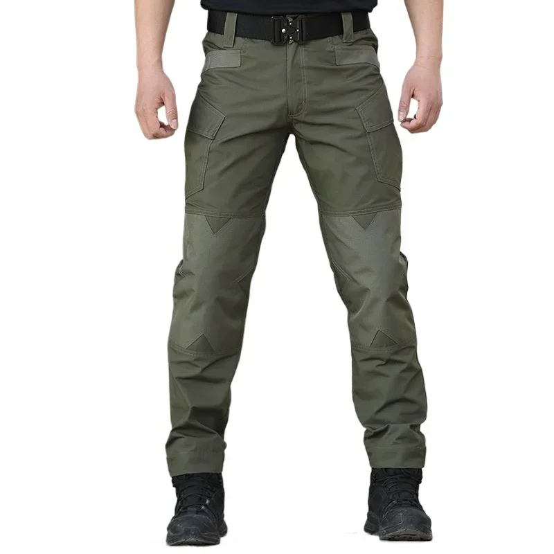 

IX6 Tactical Training Trousers Men's Waterproof Loose Multi-pocket Cargo Pants Hiking Fans Outdoor Sports Camouflage Pants