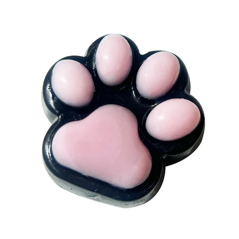 

Cat Paw Mochi Taba Squishy Fidget Toy Cute Plush Cat Paw Silicone Slow Rebound Pinch Decompression Toy Stress Release Vent Toy