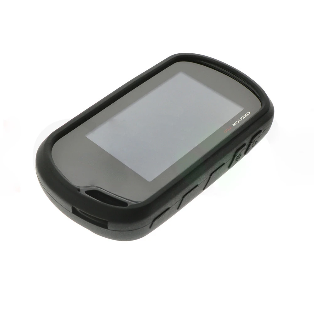 Silicone Soft Edge Bumper Cover Protective Case Screen Protector Film For Garmin Oregon 600 600T 650 650T 700 750 750T 739 GPS