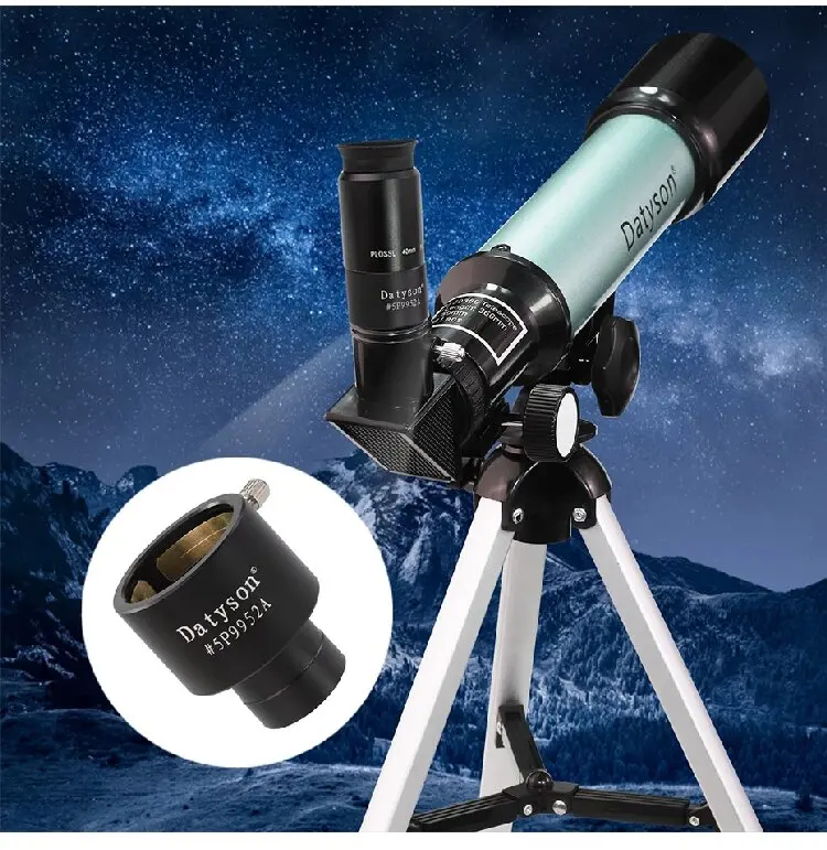 Datyson 0,965 Zoll auf 1,25 Zoll Teleskop-Okularadapter - Aluminiumlegierung-Schnittstelle, Geeignet für Astronomische Teleskope – Detail 7