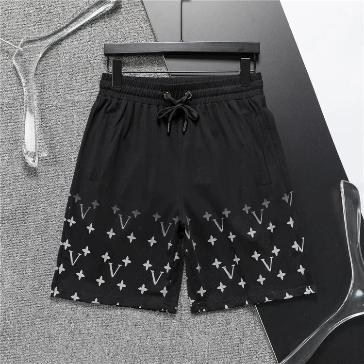 

High-end Luxury Street Casual Men's Athleisure Shorts Summer Quick-dry Lightweight Beach Shorts Relaxed-Fit Flexible Moto Shorts