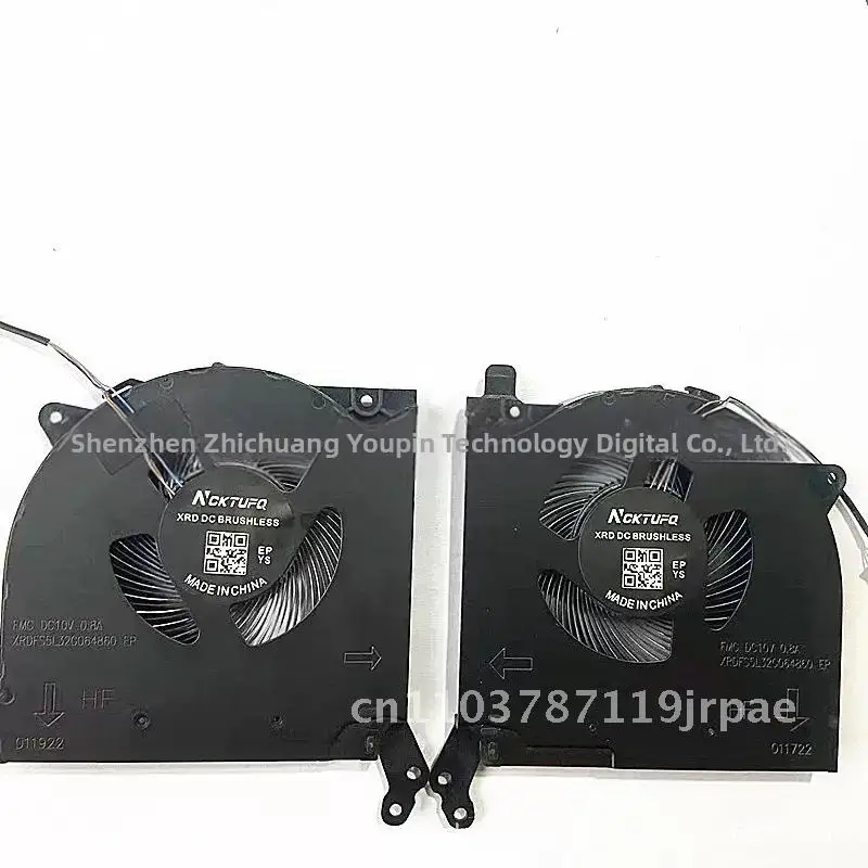 

Lenovo Rescuer R7000/P Y7000 Y7000P Laptop Cooler Fan 2021 5V 10V Universal Heat Dissipation for 3060 Graphics Card Compatible