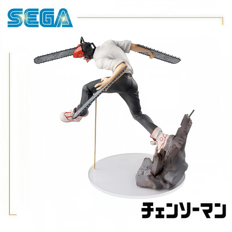 In Stock 100% Original SEGA Chainsaw Man Denji Action Figure Model Doll Brand New Boxed Garage Toys Animation Peripherals
