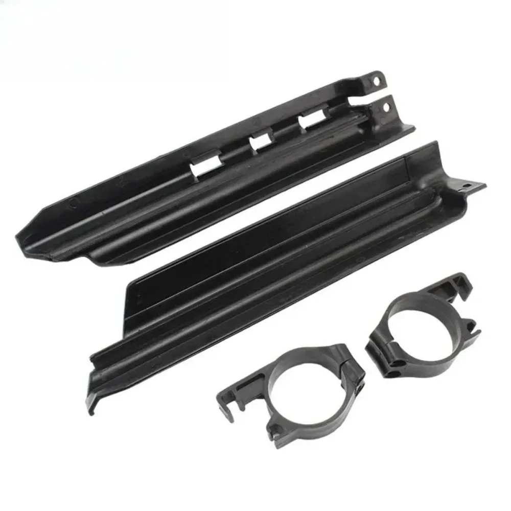 For KLX 250 650 Plastic KDX 200 Enduro Motocross Front Fork Cover Shock Absorption Guard Protect Motorcycle Spare Parts