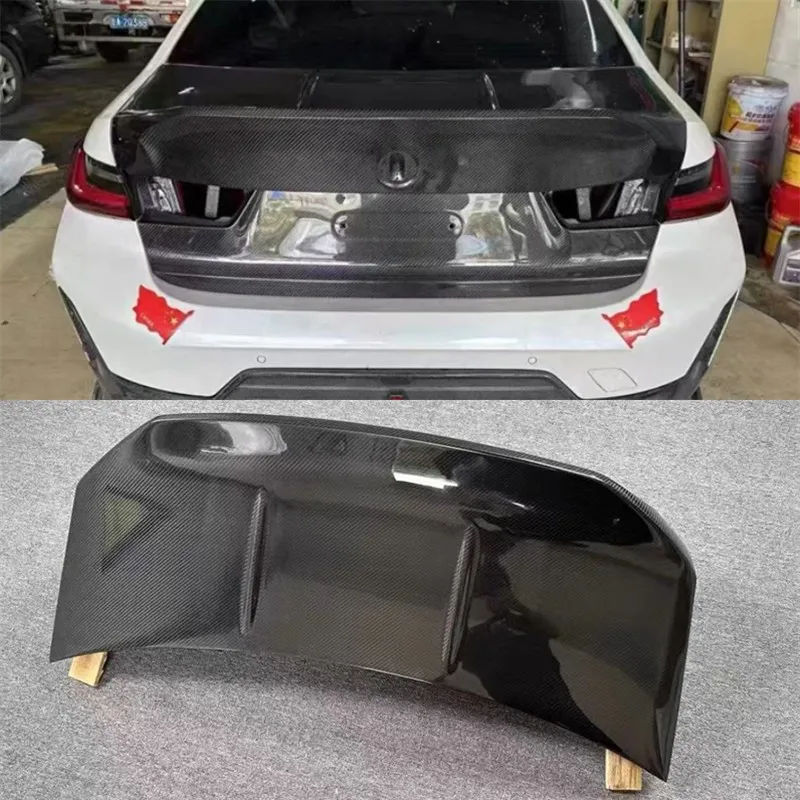 

Для BMW 3 серии M3 M4 G80 G82 ReaI бампер из углеродного волокна, крышка багажника, спойлер, сплиттер, задние автомобильные аксессуары, комплект кузова
