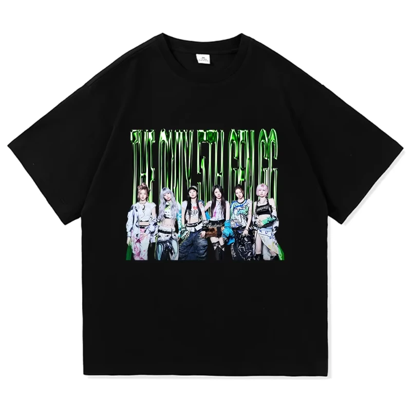 ألبوم Babymonster We Go Up تي شيرت 2025 ملابس كلاسيكية للرجال/النساء ملابس هاراجوكو عالية الجودة لمحبي الهدايا والقمصان