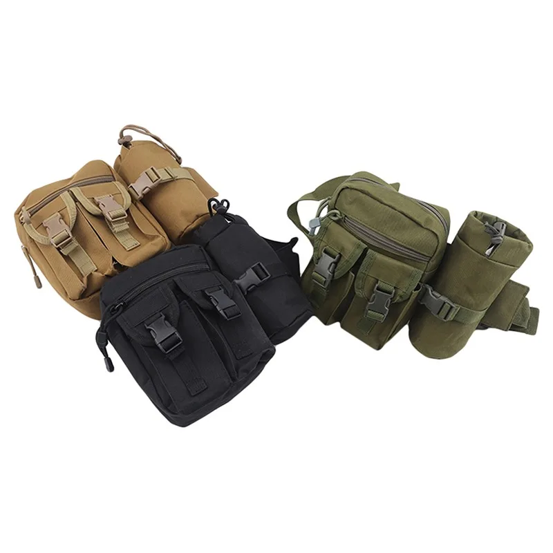 EDC Tactical Drop Leg Tool Fanny Thigh Pack Hunting Bag Waist Pack Motorcycle Riding Men Molle Waist Packs