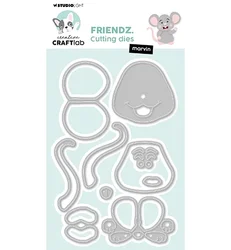 Mouse 2025 New Metal Cutting Dies For Scrapbooking Craft Diy Album Template Decor Model