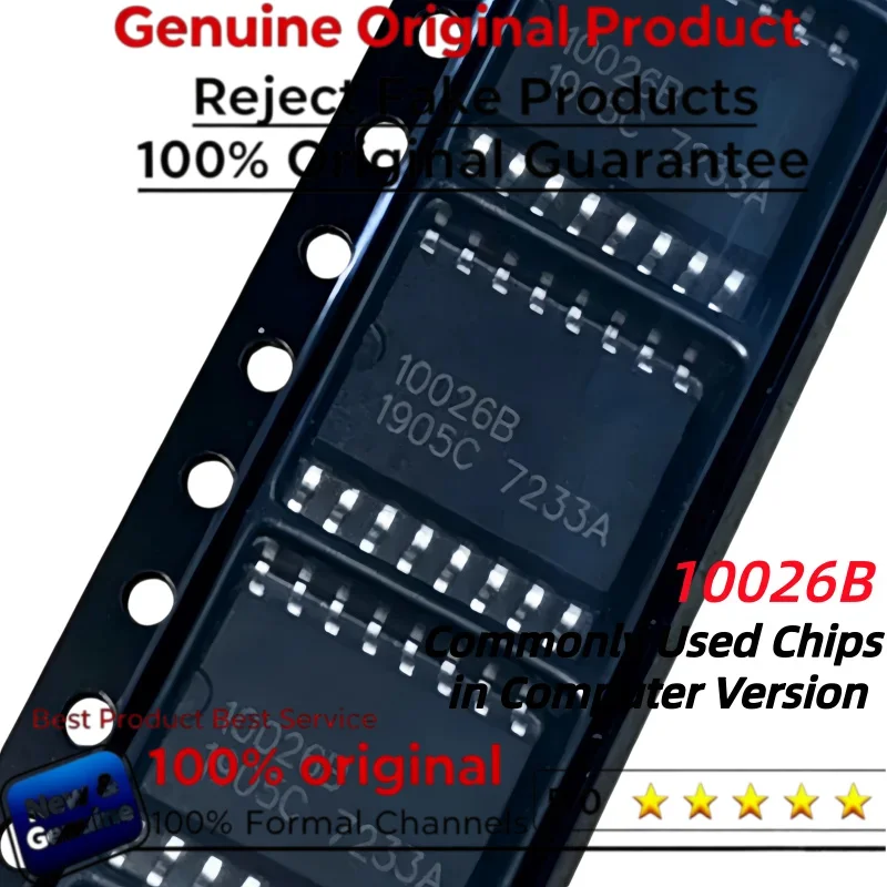 10-50-100PCS NEW 10026B 10026 ELOMS 10026B/A Chip IC SOP16 Good Quality