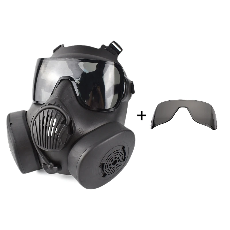 REikirc Zlangsport Taktische Masken ZL4/M50 FM54 Objektive Vollgesichts-Luftschutzmaske weich Zum Schießen, Jagen, Reiten, Training, CS-Spiele, Cosplay 10