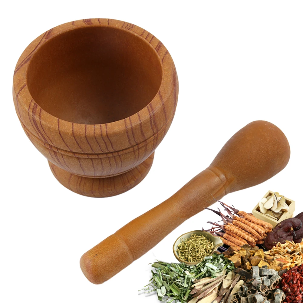 Mortero de piedra de ajo para el hogar, trituradora de prensado, maceta Manual de medicina, Jujube