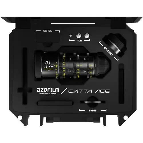 DZOFilm Catta Ace 70-135mm T2.9 PL-Mount Cine Zoom Lens