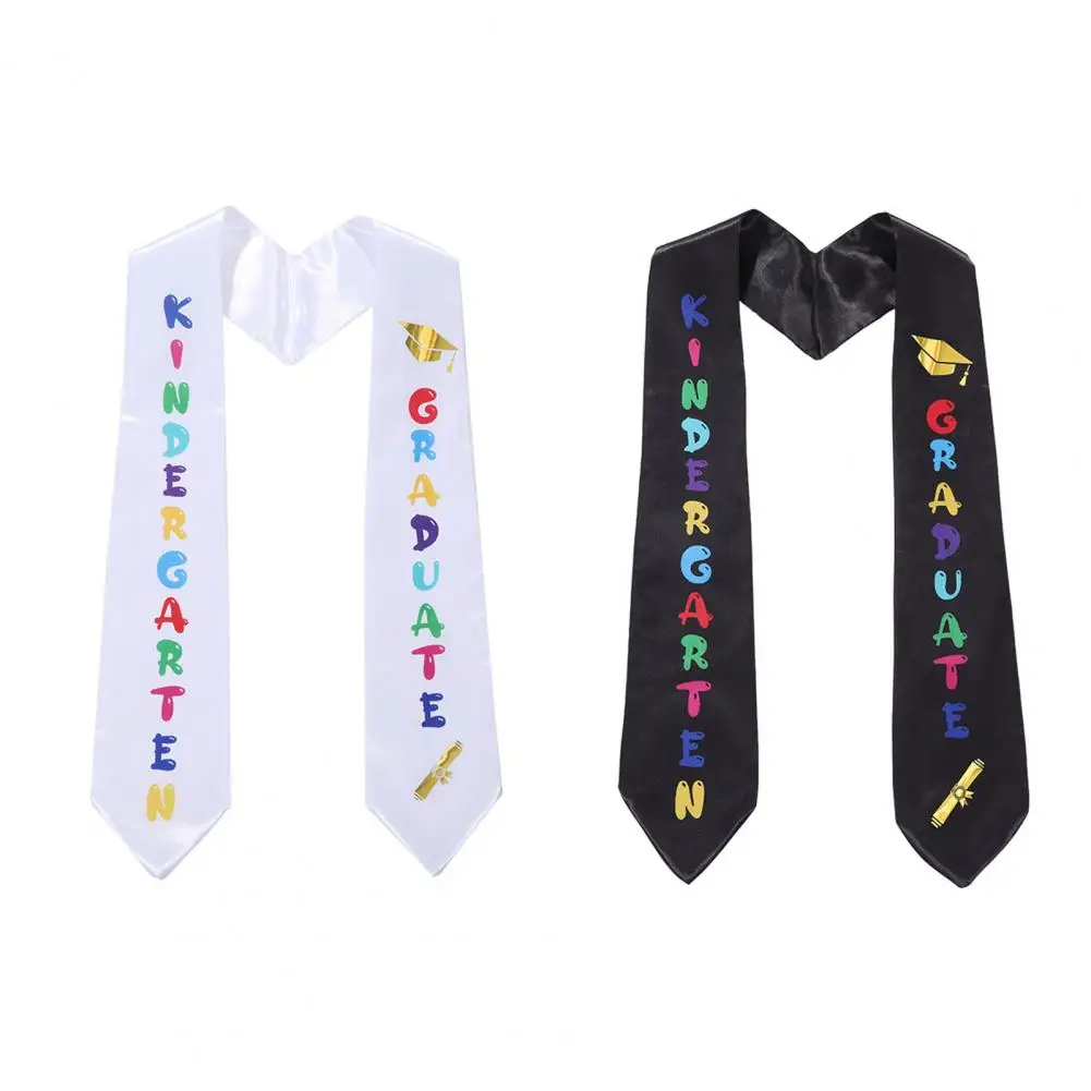 2023 Graduation Shoulder Strap Letter Design Decorative Kids Graduation Season Celebration Etiquette Strap Party Decor