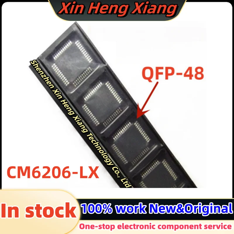 (2-10pcs)CM6206 LX CM6206-LX QFP-48 Chipset