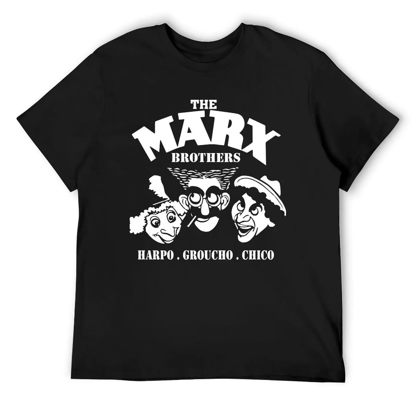 

Retro The Marx Brothers Fan Harpo Grouchom Cool Graphic Gift T-Shirt anime stuff vintage anime shirt plain luxury clothes men