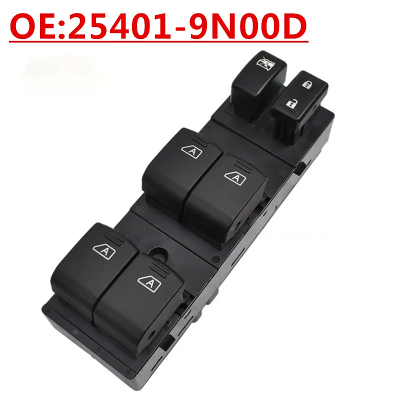 

New OE:25401-9N00D Suitable For Nissan Infiniti G35 G37 Glass Lifter Switch Powered Windows Control Switch