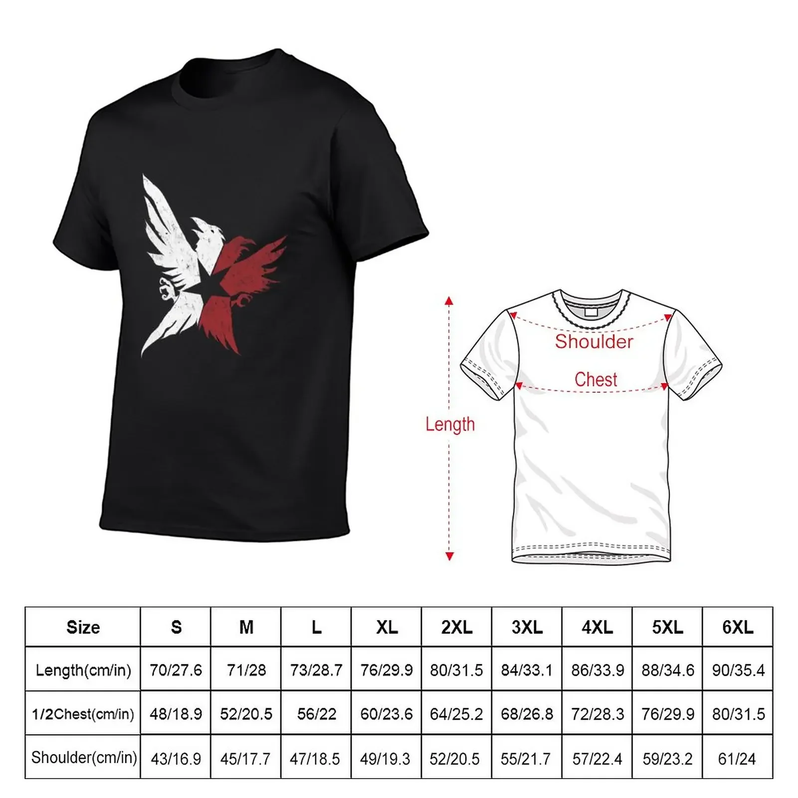 InFamous Second Son Eagles T-Shirt boys animal print kawaii clothes t shirt men