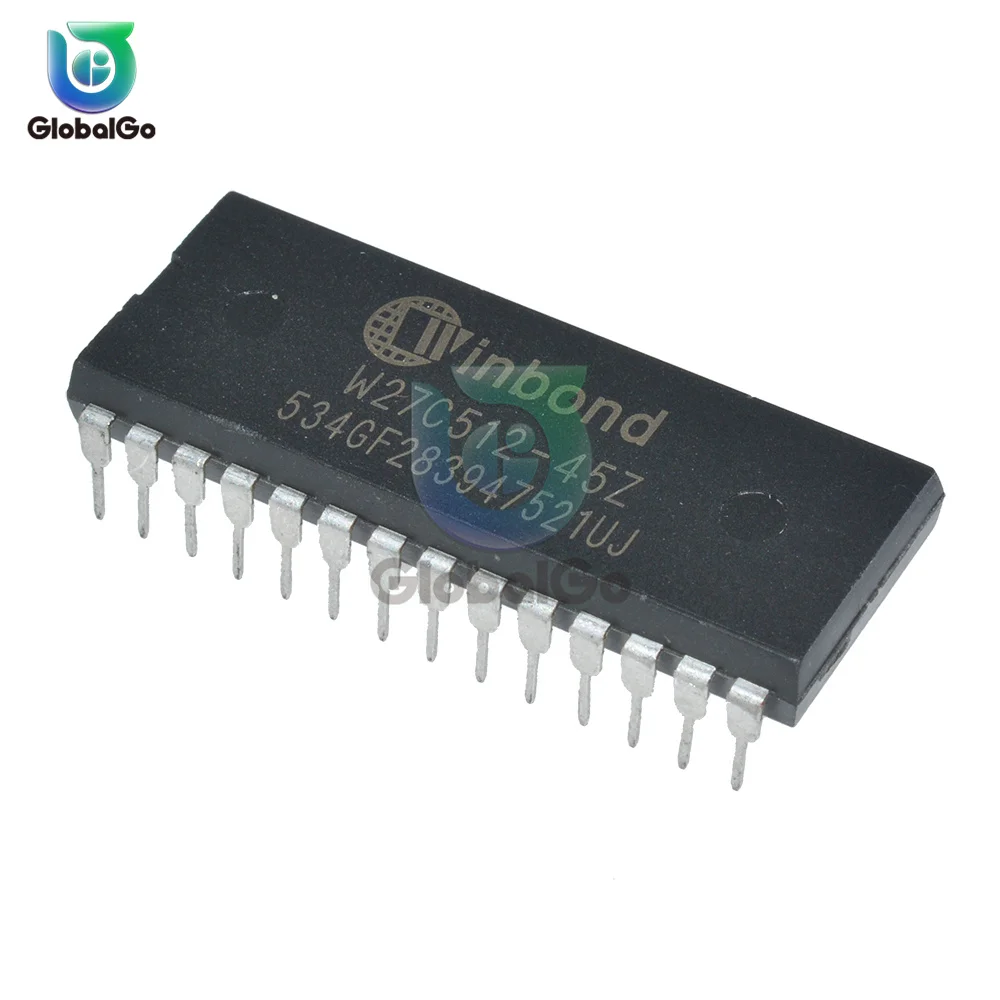 IC Chips W27C512 W27C512-45Z 28DIP IC EEPROM 512KBIT Integrated Circuits