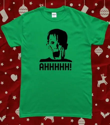 Macaulay Culkin Kevin McCallister Funny Christmas Movie T-Shirt