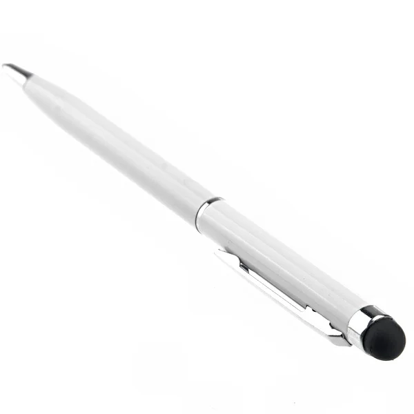 

2-in-1 Universal Capacitive Touch Stylus Pen Purple Dual-Purpose Smooth Silicon Tip Accurate Typing Ballpoint Pen for Smartphone
