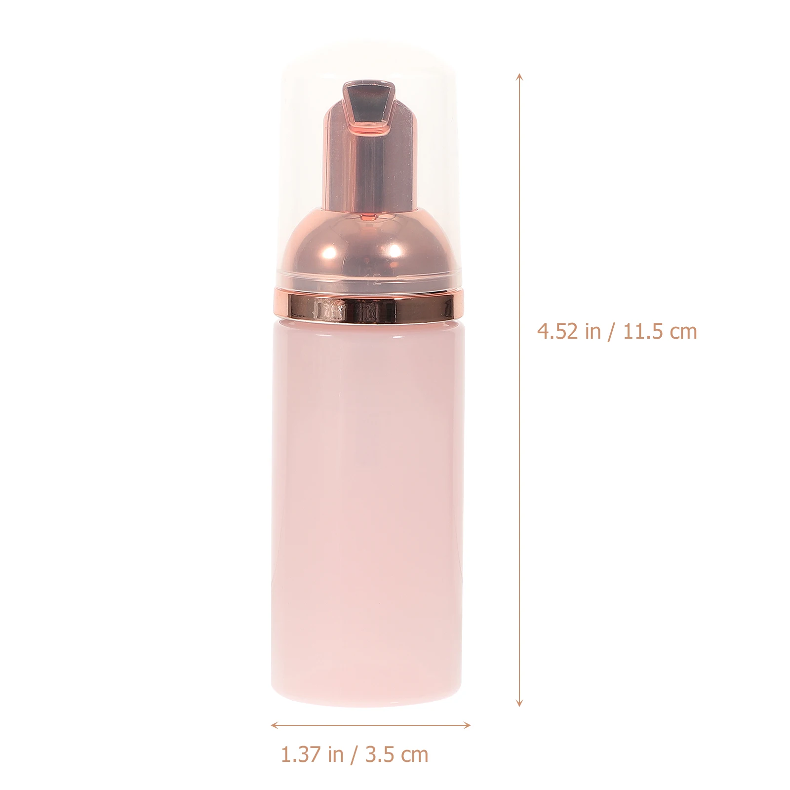 

3Pcs Foaming Pump Bottle 50ml Travel Leakproof Dispenser for Shampoo Lotion Hand Soap Face Cleanser Foaming Pump Bottle