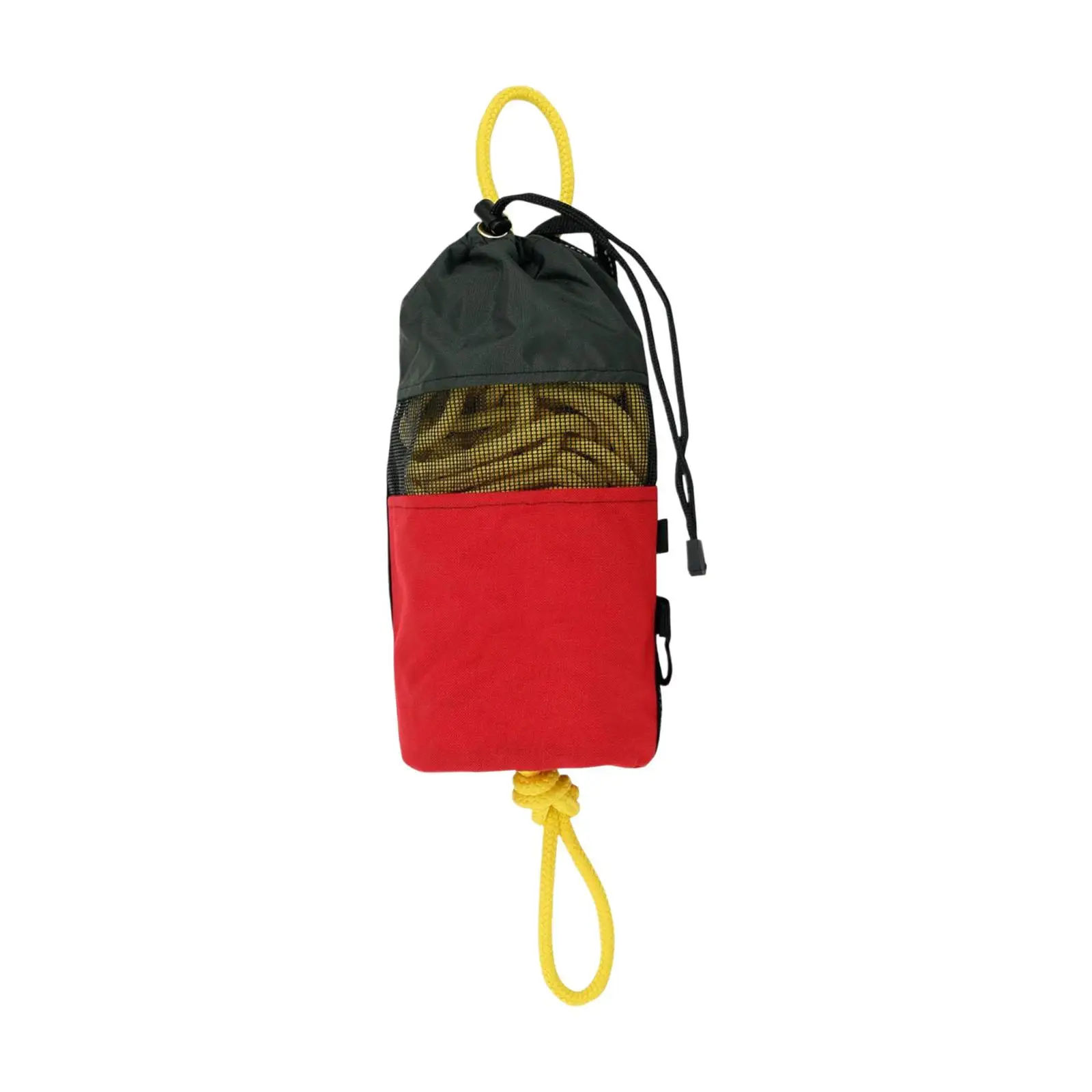 High Visibility Throwable Rope Throw Bag Equipment Kayaking Swimming Canoeing Water Sport Activities Length Is 15m/49ft