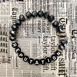 Reputation Friendship Bracelet Reputation Bracelet Taylor Charm Taylor Jewelry Taylor Merch Taylor Gift Ideas