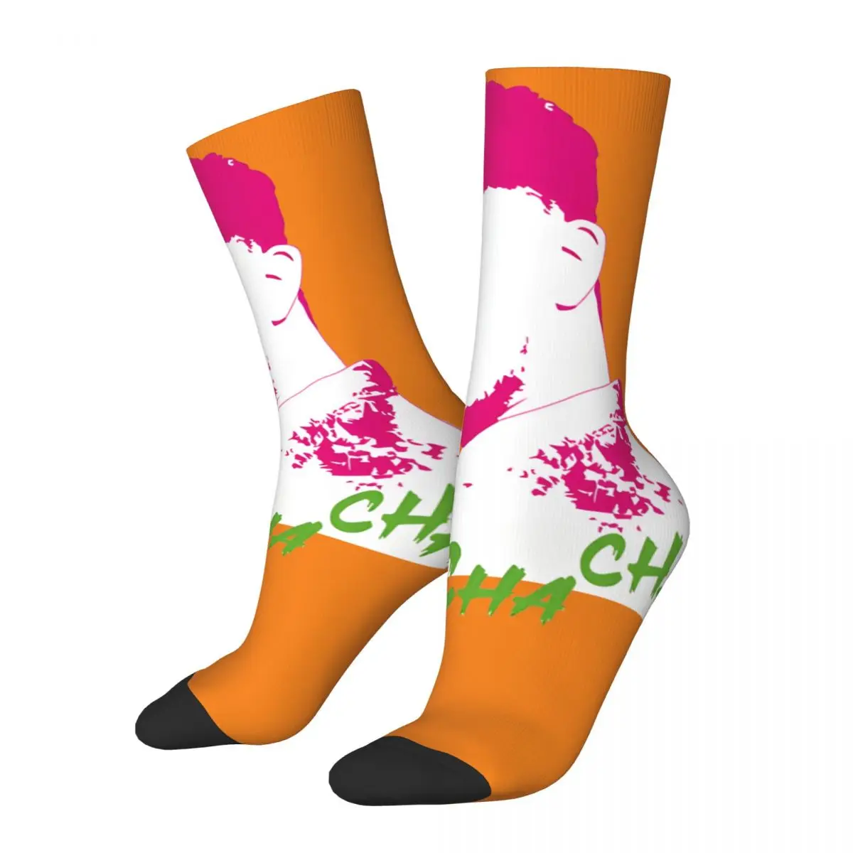 Crazy compression Kaarija Cha Cha Cha Finland Kaarija Sock for Men Harajuku Kaarija Quality Pattern Crew Sock Casual