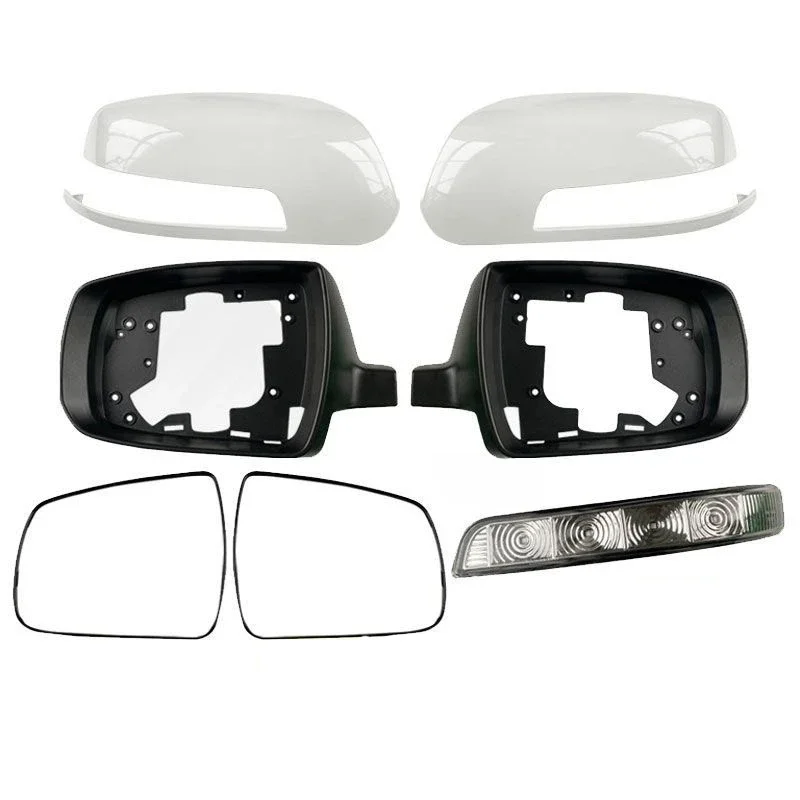 

Auto Left Right Rear Heated Mirror Glass Cover Frame Turn Signal Light Bottom for KIA Sorento XM 2009 2010 2011 2012 2013 2014