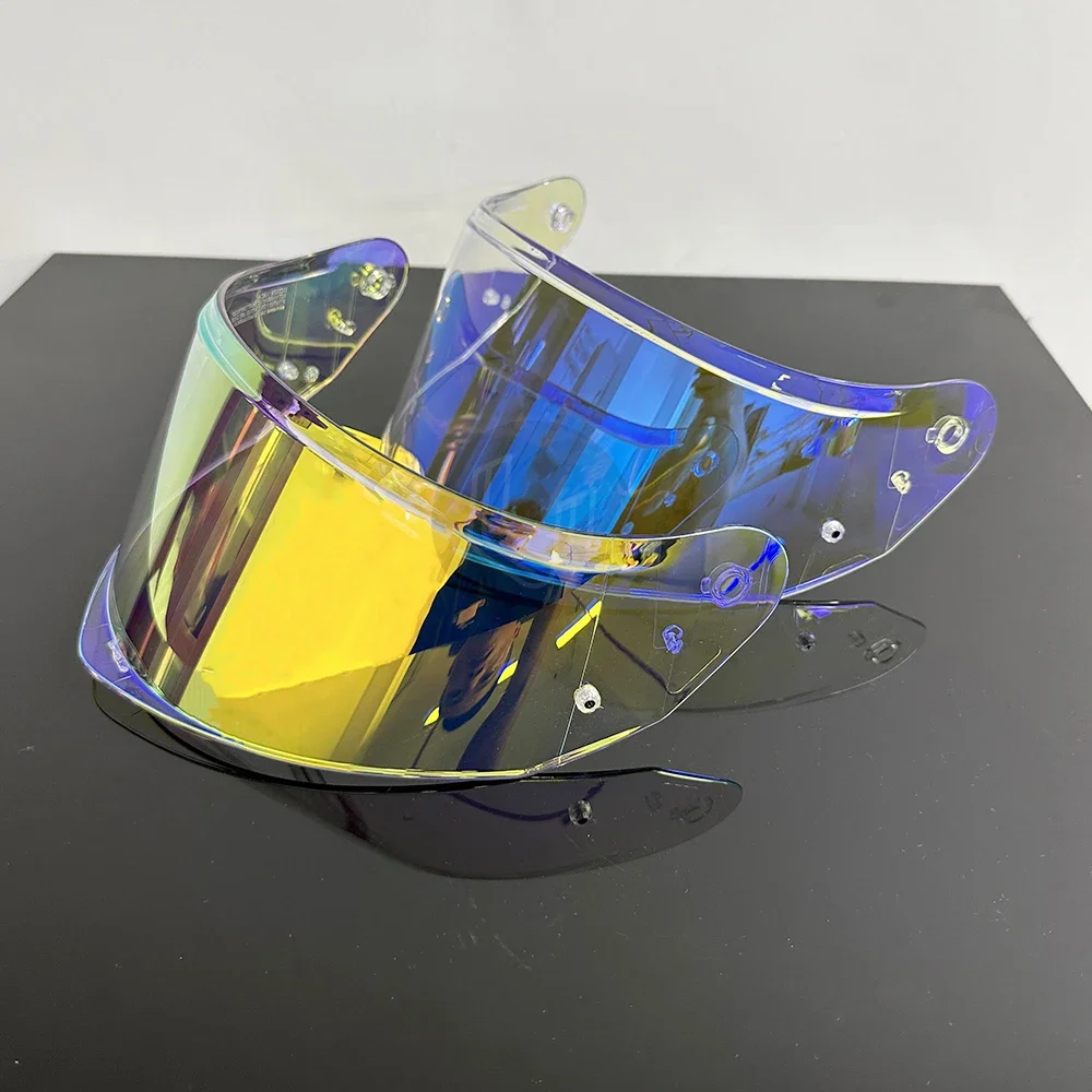 For LS2 FF808 Motorcycle helmet Visor Anti-UV PC Lens Model Smoke Dark Replacement Visor