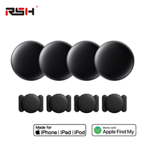 1/ 4Pack GPS Tracker Strong Magnetic Car Vehicle Tracking Anti-loss Positioning Device Car Locator work with Apple Find My APP