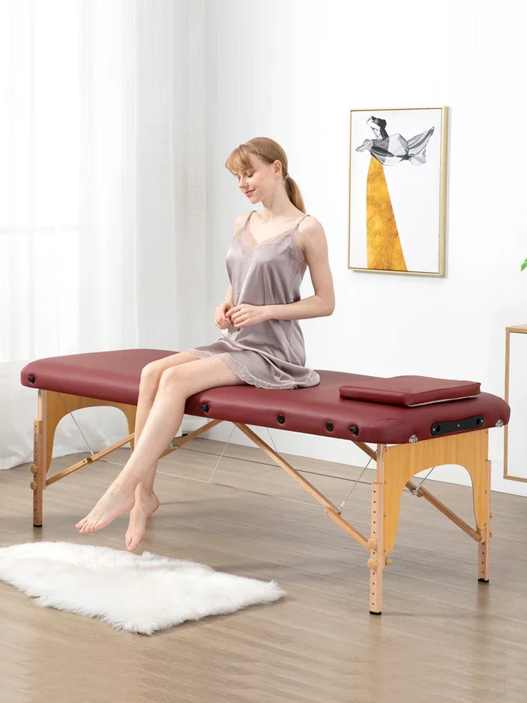 Folding massage massage bed, portable home