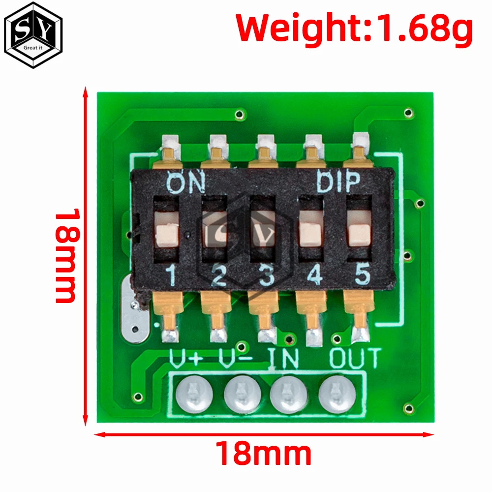 Timer Switch Controller Board 10S-24H Adjustable Delay Relay Module For Delay Switch/Timer/Timing Lamp