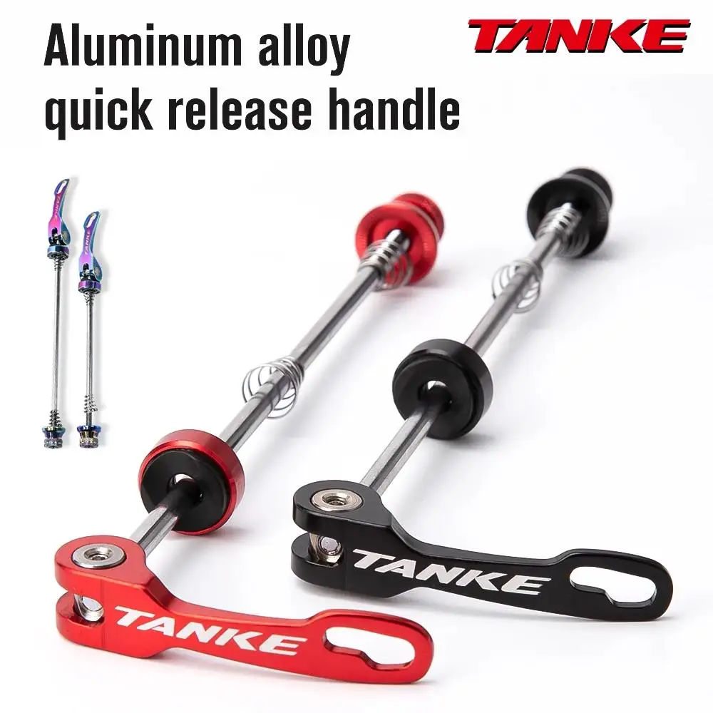 Eje de Bloqueo Rápido para Bicicleta TANKE, Repuestos para Bicicleta de Montaña, Accesorios para Bicicleta, Delantero 100 mm, Trasero 135 mm