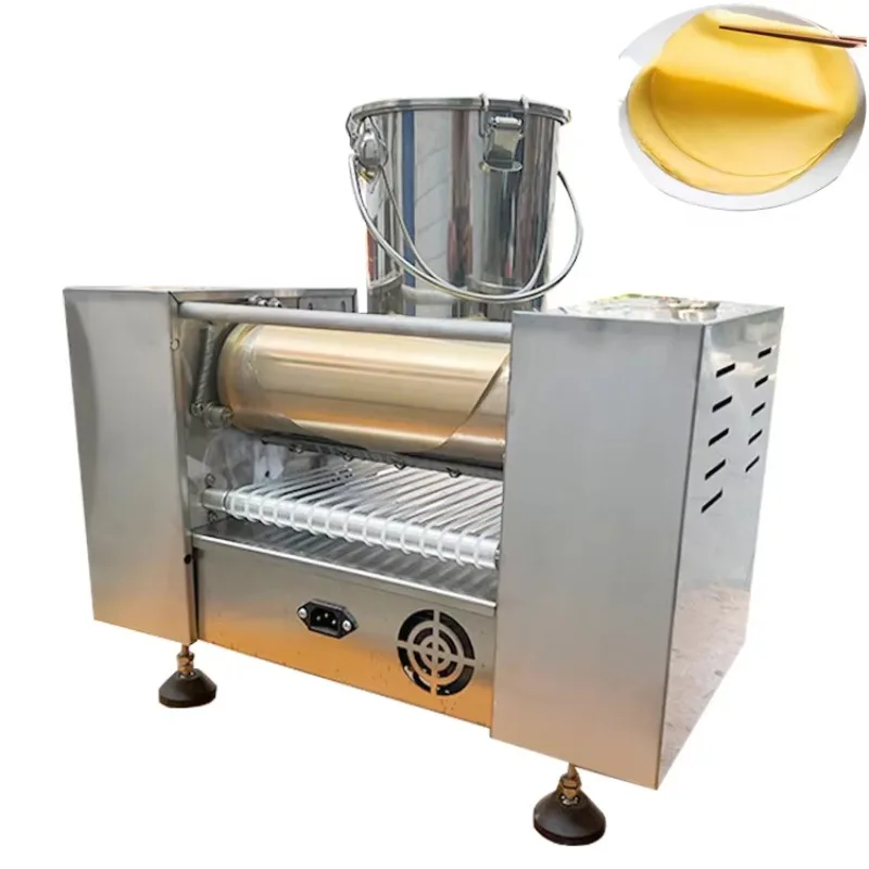 Making Mousse Thousand Layer Make Crepe Cake Maker Machine