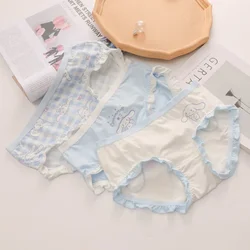 Japanese Sanrio Cinnamoroll Printed Underwear Women Sexy Lingerie Sex Woman Panties Kawaii Y2k  Sweet Girl Panties Large size