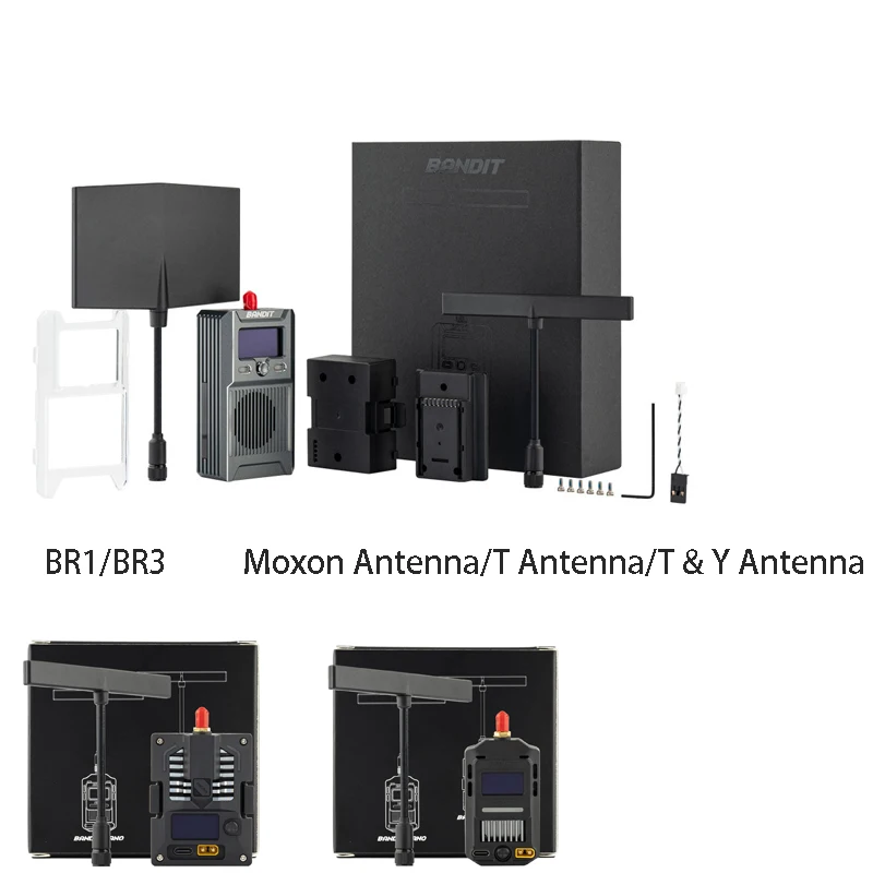 Radiomaster Bandit 915mHZ ExpressLRS /Micro/Nano BR1/BR3 MHz Moxon/T Atenna SMA para FPV para Dron