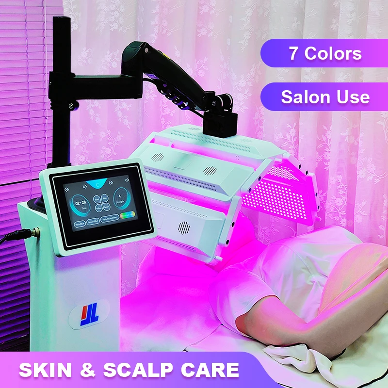 Hair Growth Machine Professional Hair Regrowth/Loss Treatment Laser Caps LED Red Light Therapy For Home and Salon Use