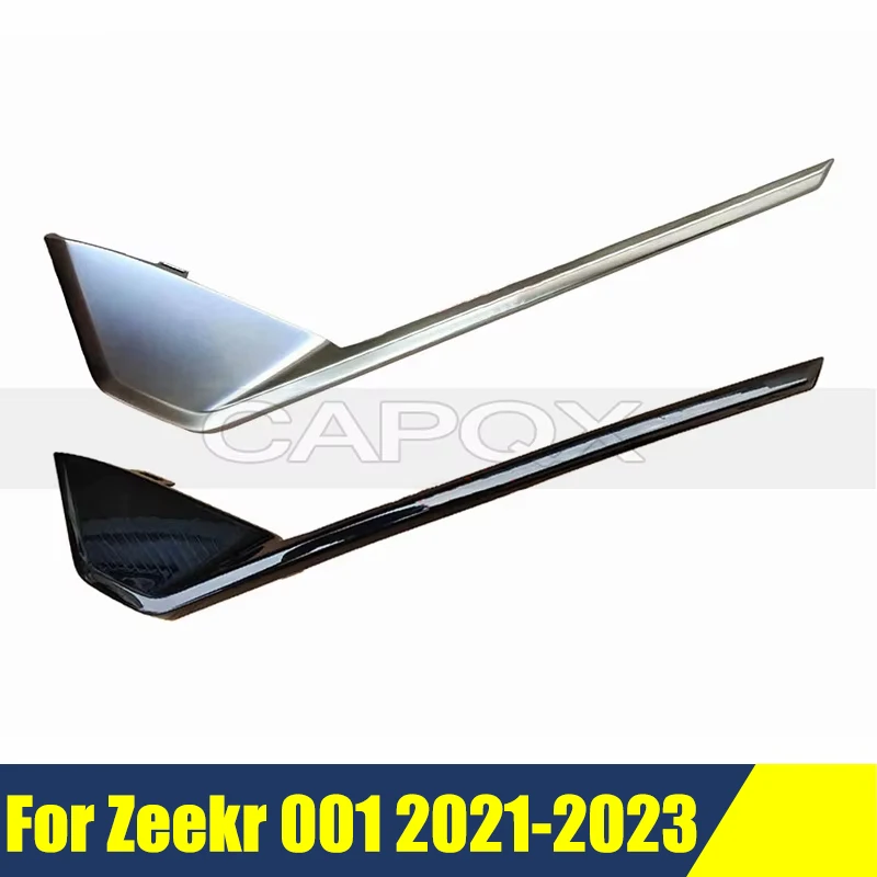 

Накладка на рамку противотуманных фар переднего бампера для Zeekr 001 2021-2023, накладка на передний бампер