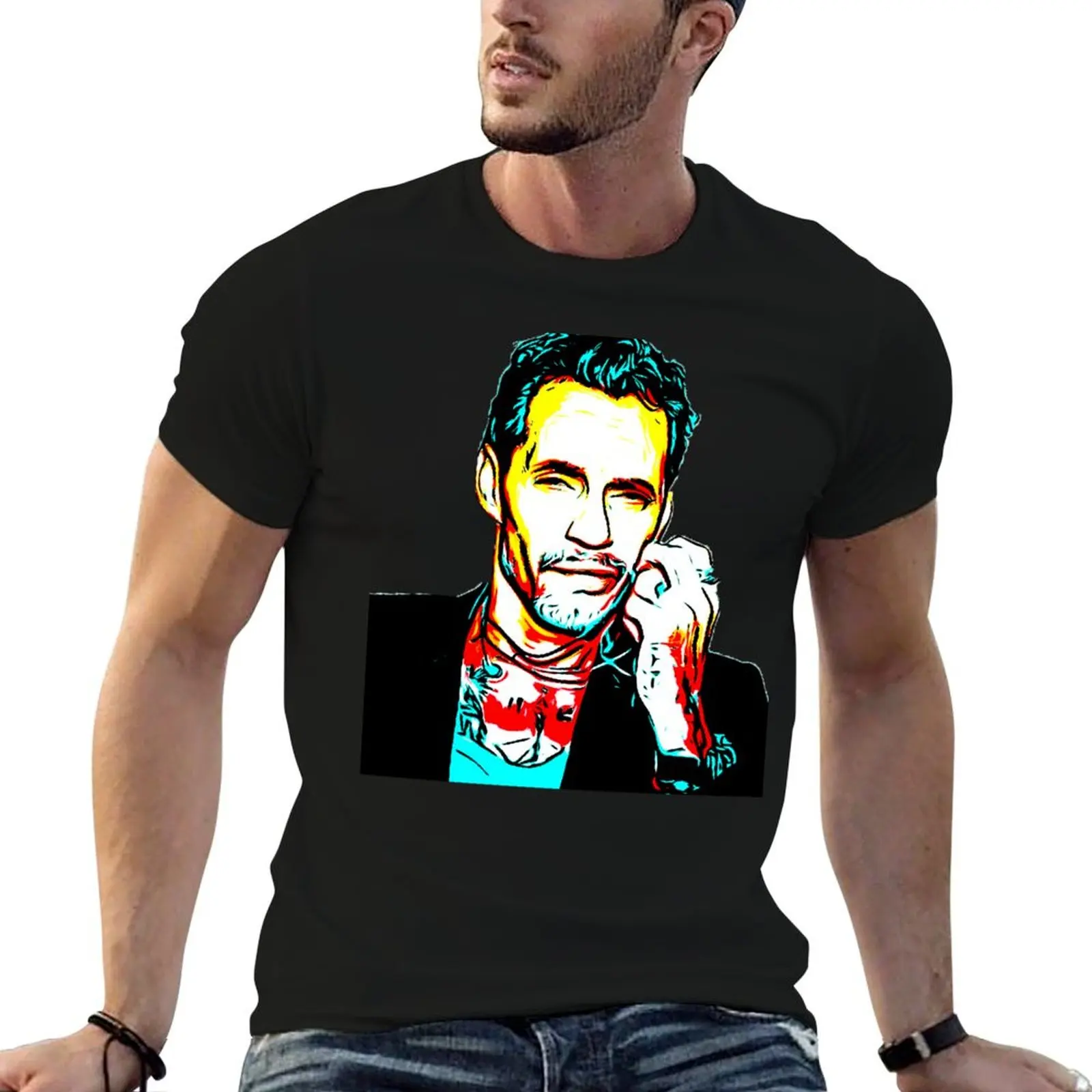 

T-Shirt shirt Anthony cotton t quality Marc shirts for man high t