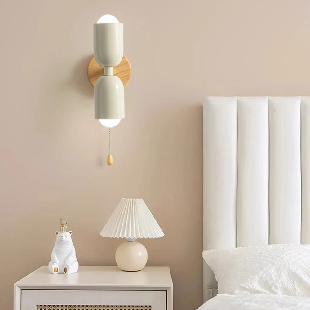 

Современный минималистичный настенный светильник для ресторана, гостиной, спальни, прикроватная лампа для прихожей, столовой, дома E27, светодиодные светильники