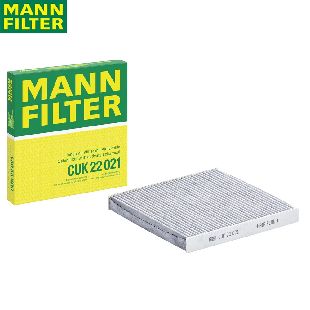 

MANN FILTER CUK22021 Activated Carbon Air Filter For RENAULT SMART Efficient Eliminating Odors 453 835 03 00