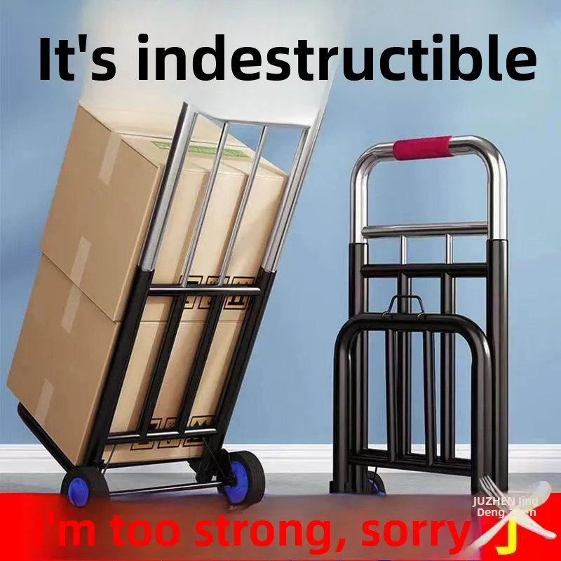 portable-folding-shopping-cart-for-home-use-vegetable-buying-stall-setting-up-lightweight-stainless-steel-hand-pulled-cart